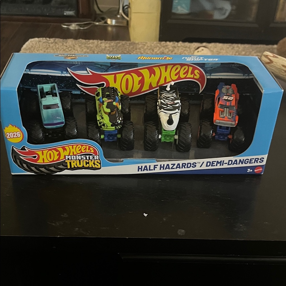 Monster Trucks hot wheels Half Hazards Set 2026